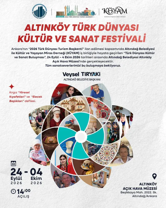 Altınköy Türk Dünyası Kültür ve Sanat Festivali Başlıyor