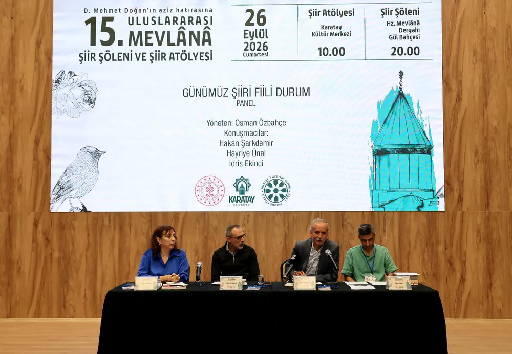15. Uluslararası Mevlânâ Şiir Şöleni Şiir Atölyeleriyle Başladı