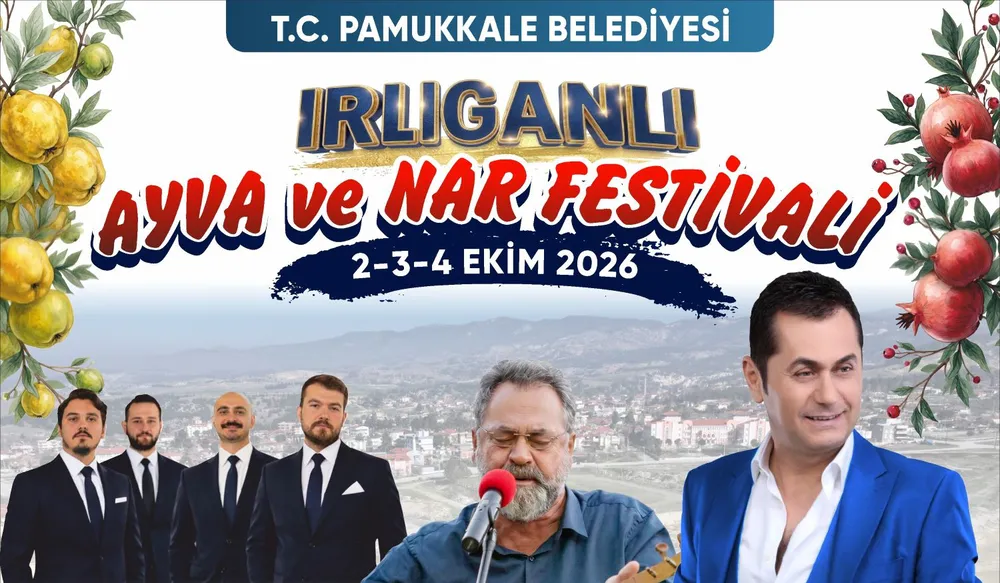 Pamukkale Belediyesi'nden Üreticiye Destek: Ayva ve Nar Festivali Başlıyor