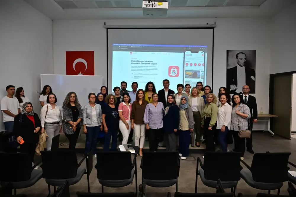Manisa'da kadın kooperatiflerine dijital destek