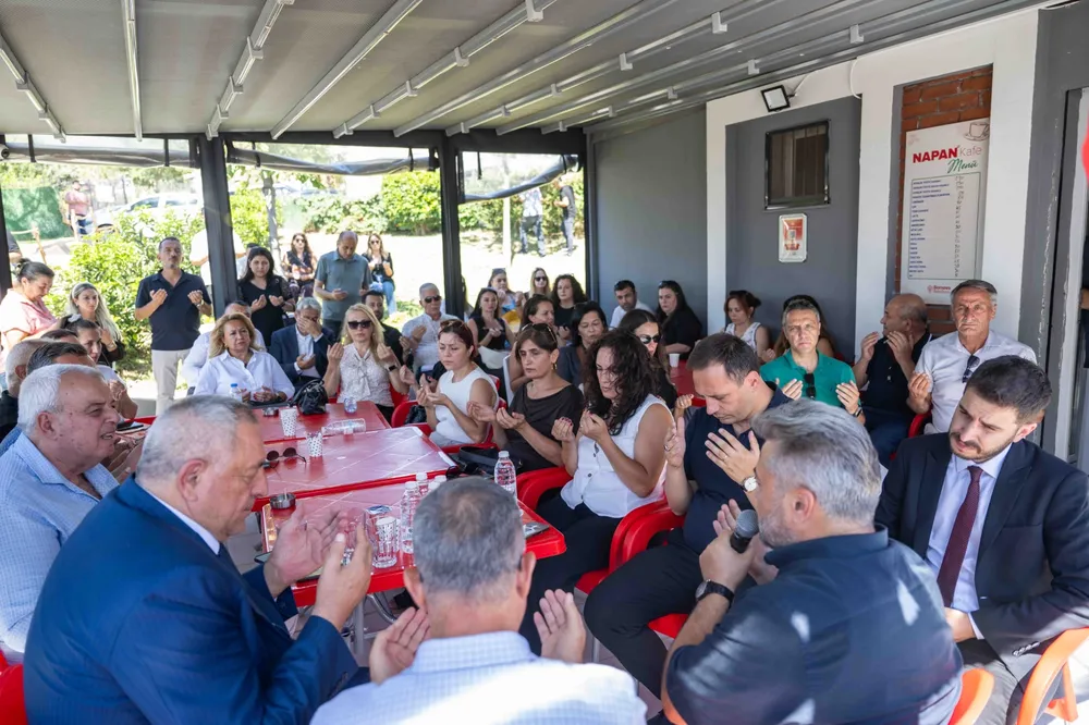 Bornova KKTC'deki gemi kazasında hayatını kaybedenleri unutmadı